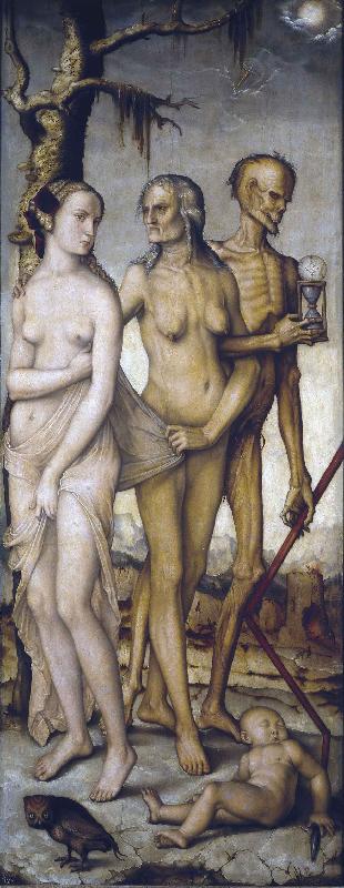 Hans Baldung Grien Three Ages of Man and Death Norge oil painting art